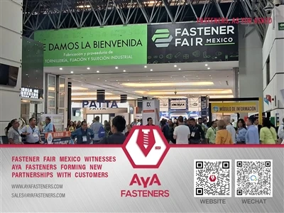 Aya Fasteners Global Fastener Show 2023|Fastener Fair Mexico Zvapupu Aya Fast...
